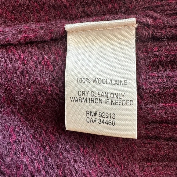 Vintage Juicy heart wool sweater burgundy - Picture 5 of 7